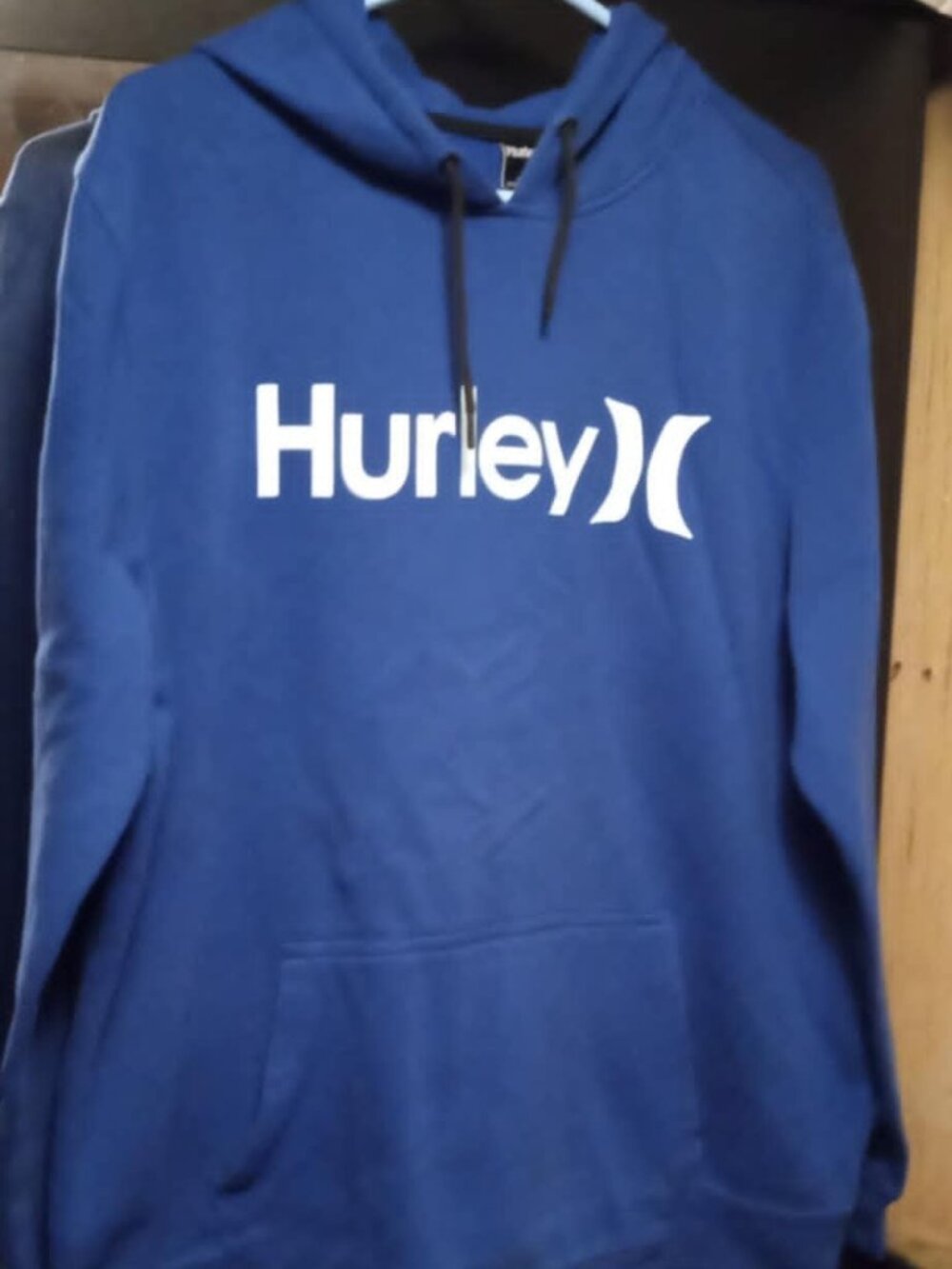 hurley blue XL hoodie